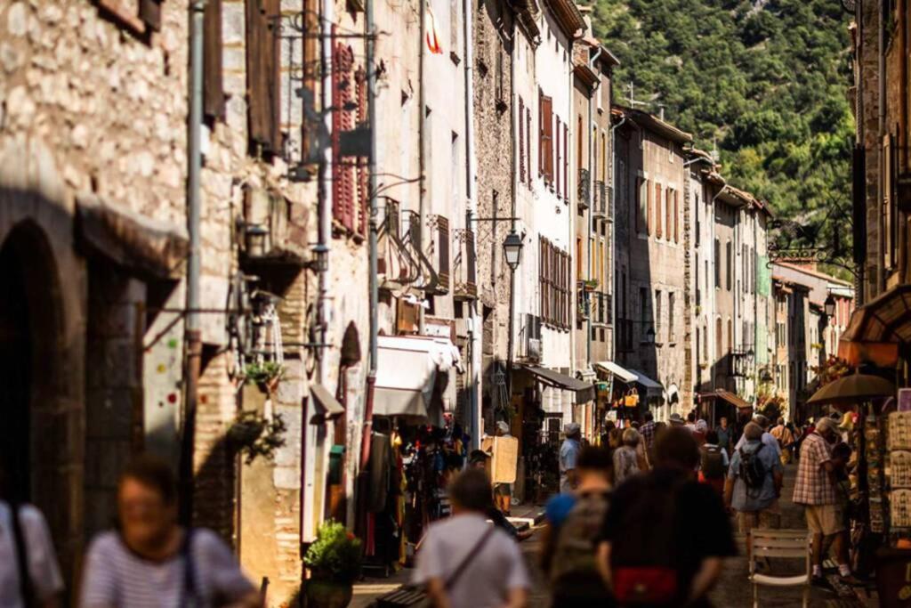 Les Maisons Du Conflent, Maisons Familiales En Pierre Au Coeur Des Remparts Villefranche-de-Conflent Esterno foto